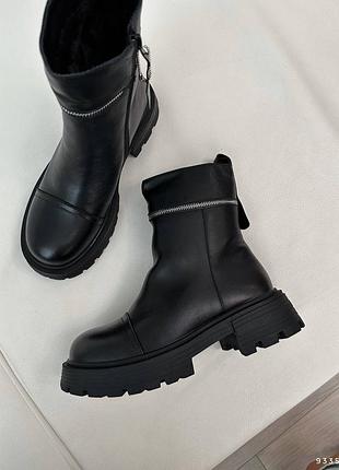 Ботинки женские зимние натур.кожа2 фото
