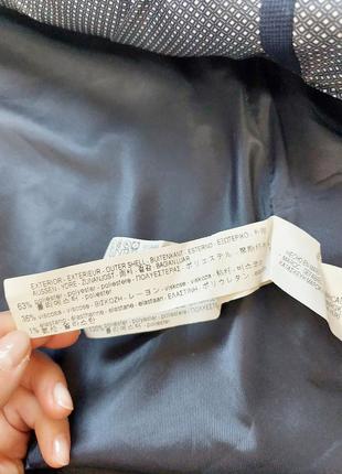 Мужской синий пиджак с карманами на пуговицах от бренда zara с подкладкой.5 фото