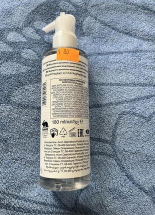 Мицеллярный гель для умывания эйвон avon nutraeffecrs 180ml,