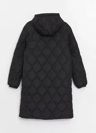 Женское стеганное пальто lc waikiki 40 размер ( на бирке)3 фото