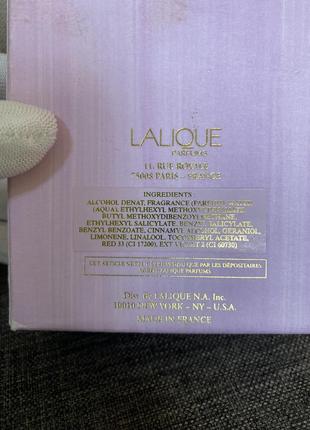 Lalique tendre kiss парфюмированная вода 30 мл, оригинал6 фото