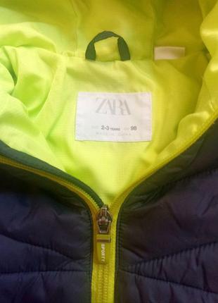 Куртка zara р 92/985 фото