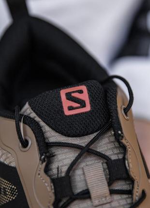 Зимние кроссовки salomon x raise 2 gtx brown (термо)41-42-43-44-45-465 фото