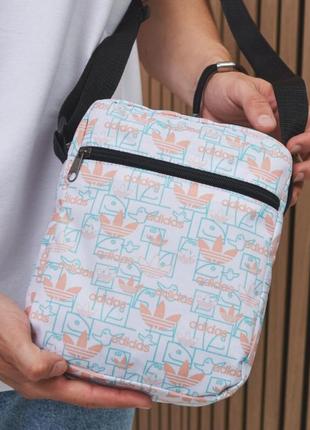 Барсетка adidas біла