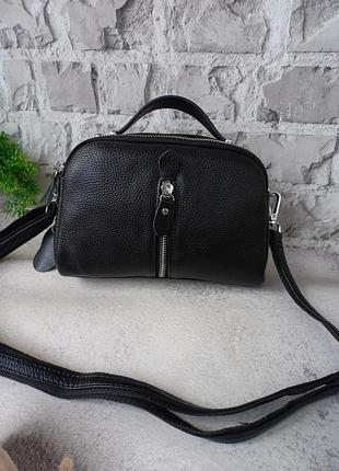 Жіноча шкіряна сумка клатч шкіряний