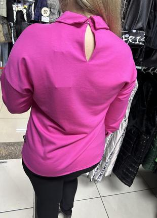 Женская рубашка туречевица трикотаж хлопок люкс balmira5 фото
