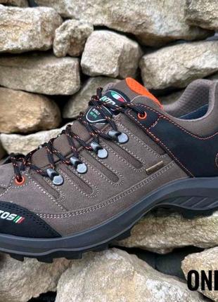 Напівчеревики,  кросівки тактичні литос (lytos onex jab 6) термо, waterproof,  коричневі