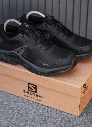 Зимние кроссовки salomon x raise 2 gtx black (термо)41-43-44-45-469 фото