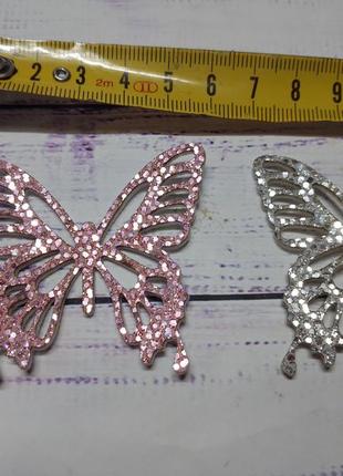 Метелики глітерні.3 фото