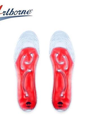 Грелки для ног многоразовые солевые,  стельки для ног оранжевые