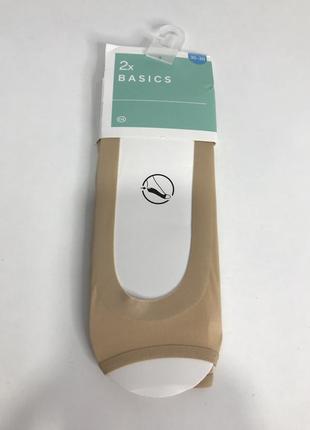 Носки следы с открытыми пальчиками 35-38 р. c&a