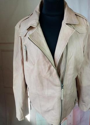 Куртка из натуральной кожи g. k. collection размер 44