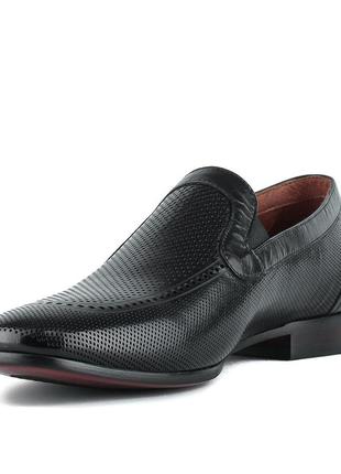 Туфли мужские кожаные классические без шнурков 24745 фото