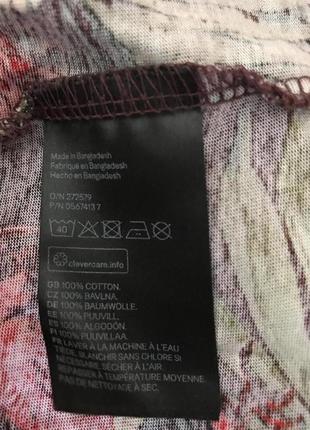 H&m футболка в тропічний принт! р.-m4 фото