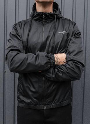 Мужская осенняя ветровка мужская демисезонная куртка ветровка adidas2 фото