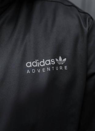 Мужская осенняя ветровка мужская демисезонная куртка ветровка adidas7 фото