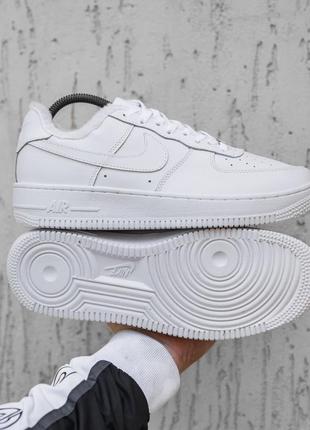 Зимние кроссовки nike air force winter low white (мех)40-41-42-43-44-451 фото