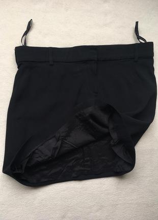 Плотная мини юбка с высокой посадкой karen millen6 фото