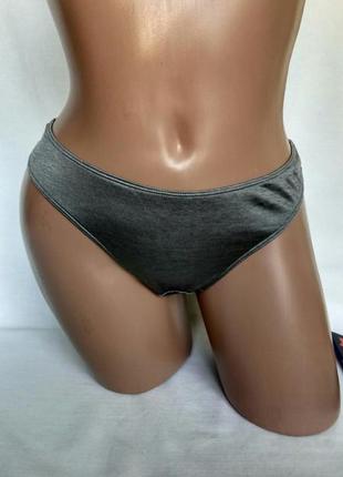 Серебристые трусики стринги, р. s, от lingerie by c&a