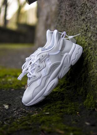 🌹женские adidas ozweego white🌹кроссовки адидас весна-осень белые