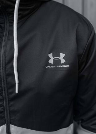 Мужская демисезонная куртка ветровка осенняя мужская ветровка under armour2 фото