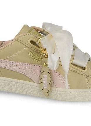 Кеды кроссовки puma basket heart оригинал4 фото