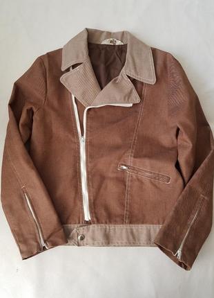 Джинсовая курточка косуха мужская2 фото