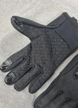Перчатки сенсорные мужские женские унисекс, термоперчатки сенсорные для работы с смартфоном гаджетами , перчатки для спорта бега велосипеда мотоцикла4 фото