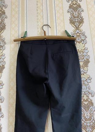 Стильные брюки брюки брюки, черные брюки в утяжелике6 фото