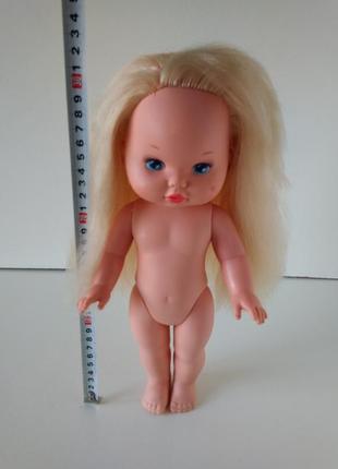 Кукла пупс ребенок игрушка лялька с длинными волосами 32 см mattel 1988 г. италия8 фото