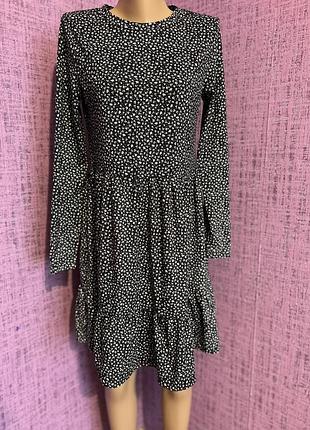 Женское платье в цветок цветочный принт