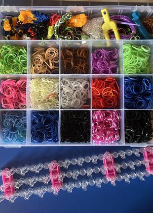 Набор резинок для плетения браслетов2 фото