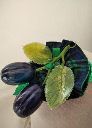 Обідок обруч до костюма сливка слива фрукт до свята осені