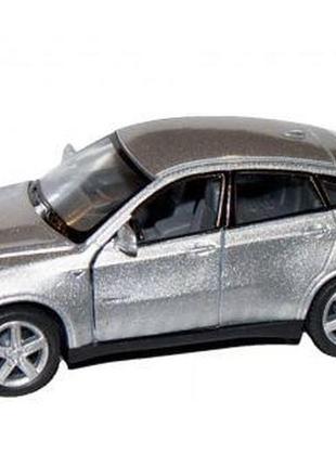 Игрушечная машинка bmw x6 kinsmart (серая) - игрушечные машинки bmw