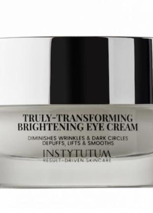 Крем-ліфтинг для повік instytutum truly-transforming brightening eye cream 15ml