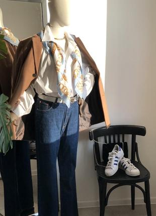 Бежевый пиджак-пальто-шерсть