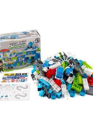 Конструктор 6 в 1 поліція 147 деталей. lego police