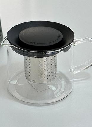 Стеклянный чайник для заварки арни 600 мл1 фото