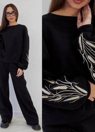 Модный свитшот для девочик колоски