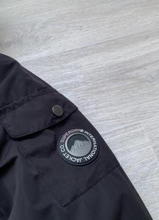 Женская демисезонная курточка парка superdry м размер7 фото