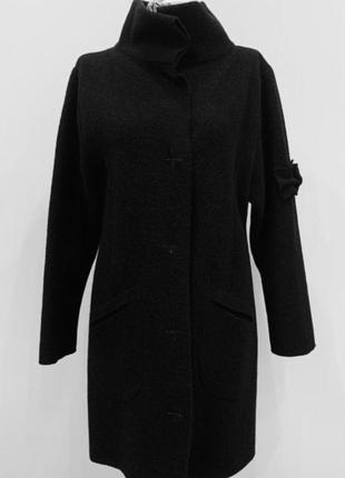 Шерстяное дизайнерское пальто hindahl & skudelny1 фото