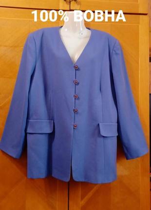 Брендовый винтажный шерстяной стильный пиджак жакет от vivivenne laurence made in london