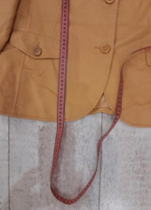 Красивый качественный фирменный пиджак пиджак ангора шерсть жакет10 фото