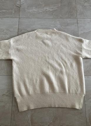 Натуральная шерсть свитер женственный л-лх размер2 фото