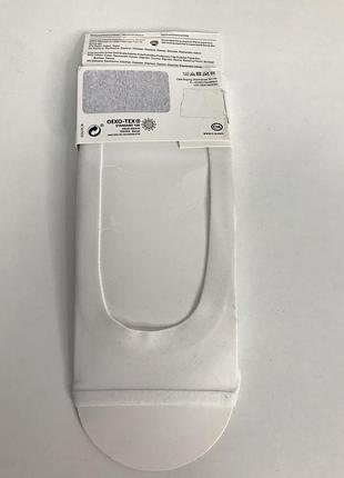 Носки следы с открытыми пальчиками 35-38 р. c&a