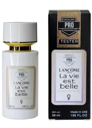 La vie est belle soleil cristal