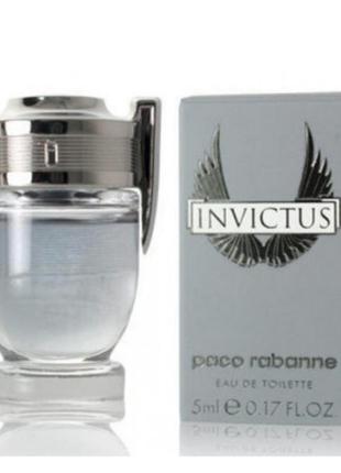 Оригінал poco rabanne invictus 5 ml туалетна вода1 фото