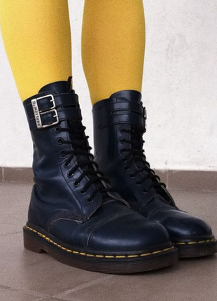 Dr. martens, оригинал мартинсы, кожаные сапоги