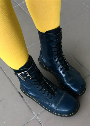 Dr. martens, оригінал мартінси, шкіряні чоботи4 фото