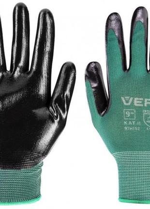 Садові рукавички verto, "9 нітрилові рукавички — рукавички для саду